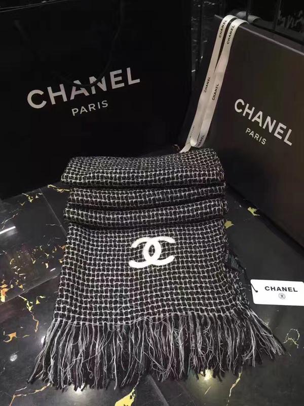 《新作限定 早い者勝ち》Chanel シャネルマフラーレディース コピー カシミアストール GRAY 6112502